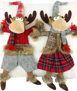 2765 CUSHIONCOVER MERRY MOOSE 40X40
